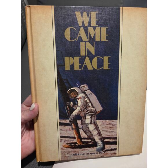 Lot 4 Vintage Nasa Astronaut Books Above and Beyond We Came In Peace - Picture 5 of 11